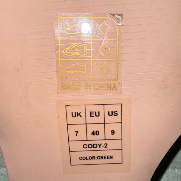 Simmi Lime Green Braided Sandals. Size US 9. NWOT - Picture 5 of 7